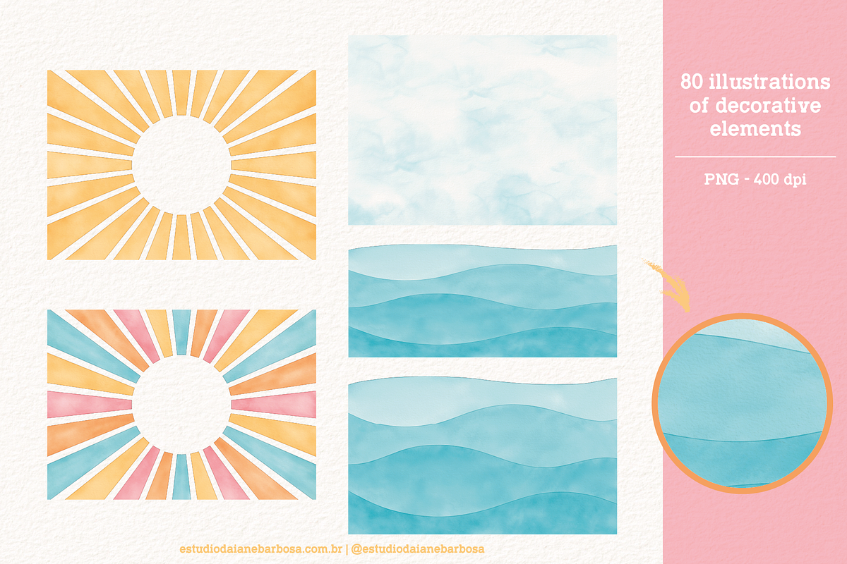 First Trip Around the Sun (Candy), an Illustration by Estudio Daiane Barbosa (Photo 6 of 9)