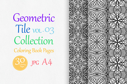 Geometric tile collection Vol-03