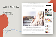 Alexandra - WordPress Blog Theme, a WordPress Template by AZ-Theme (Thumbnail 8 of 11)