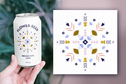 FORMS & FLOWERS | Geometric Elements, a Decorative Illustration by SOKO Design (Thumbnail 7 of 15)