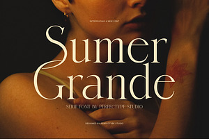 Sumer Grande Elegant Serif Font