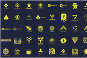 400 tech logos, a Branding & Logo Template by airunreal (Thumbnail 5 of 11)