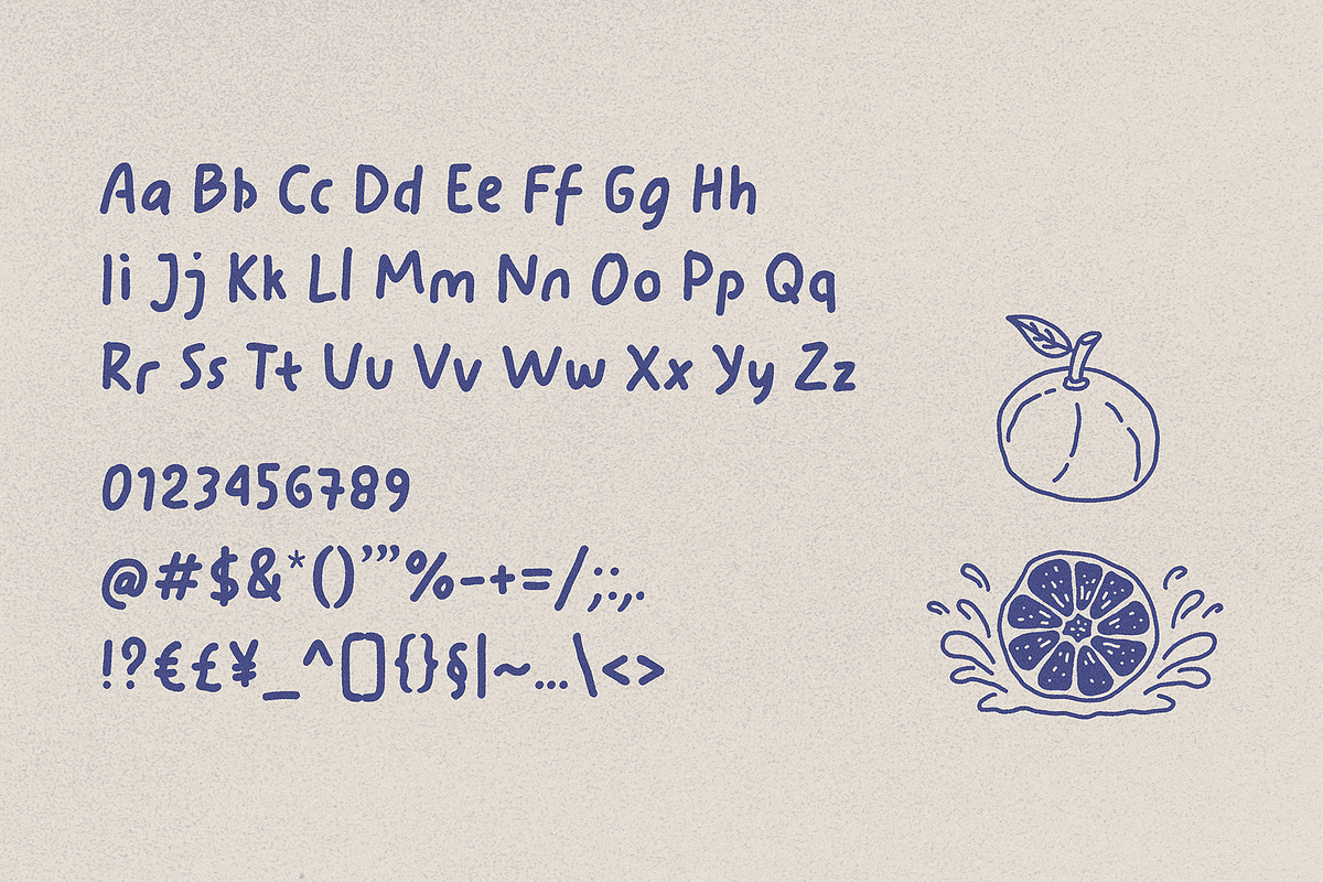 Raw Note Handwritten Note Font, a Handwritten Font by typeparties (Photo 6 of 6)