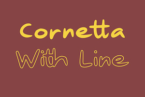 Cornetta - Fun Handwritten