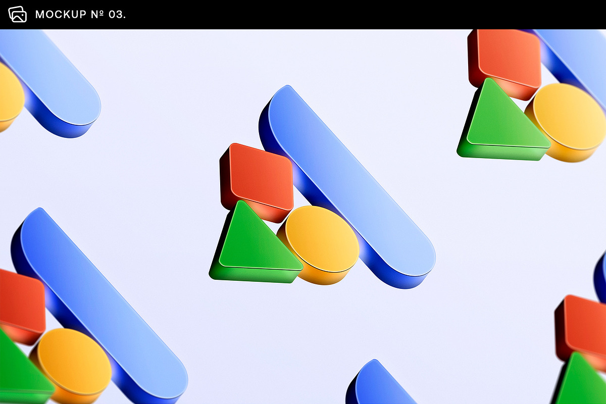 3D App Icon Logo Mockups - 12 Scenes, a Product Mockup by Asylab (Photo 11 of 22)