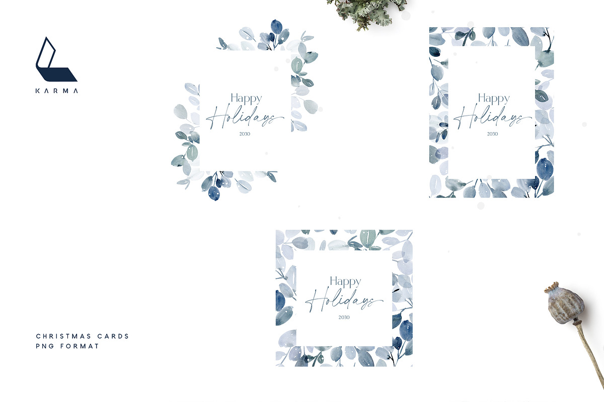 Frosted Flow Watercolor Set, a Pattern Graphic by Karma (Photo 10 of 12)