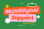 Creambo Italic, a Sans Serif Font by Brand_Hero (Thumbnail 5 of 14)