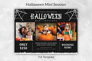 Halloween Mini Session Template, a Card Template by Designscozy (Thumbnail 2 of 5)