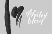 Brushy Lettering Brush for Procreate, a Brush Add-On by The Ampersand Shop (Thumbnail 4 of 4)