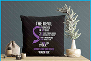The Devil Domestic Violence Awarenes, a Graphic by Creativeusart (Thumbnail 4 of 4)