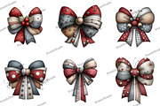 Preppy Christmas Coquette Bow, an Illustration by DreamArtGraphic (Thumbnail 5 of 5)