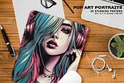 Pop Art Portraits, a Person Illustration by Digital Art Creations (Thumbnail 9 of 11)