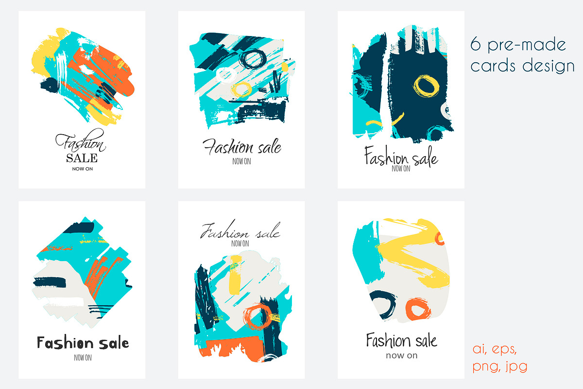 Abstract vector collection, a Pattern Graphic by Kate Art (Photo 14 of 19)