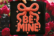 Yarn Be Mine Coquette Bow Valentine, an Illustration by Craft Nest (Thumbnail 6 of 7)