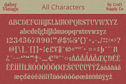 Askey Vintage, a Sans Serif Font by Craft Supply Co. (Thumbnail 4 of 8)