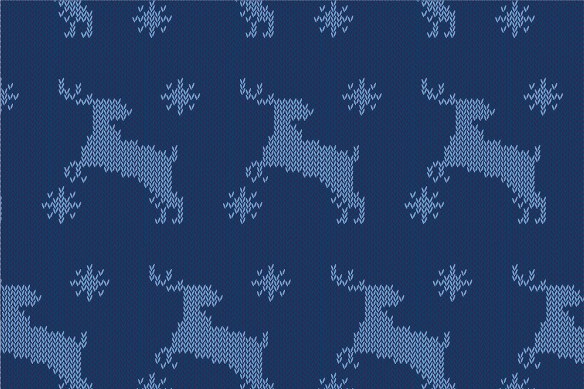Seamless Ugly Sweater Pattern Pack, a Pattern Graphic by Core Gallery (Photo 6 of 10)
