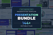 Top Picks Modern Pitch Deck Bundle, a Presentation Template by CreativeUP (Thumbnail 1 of 6)