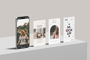 Instagram Stories Mockup, an iPhone Mockup by graphicpages (Thumbnail 9 of 15)