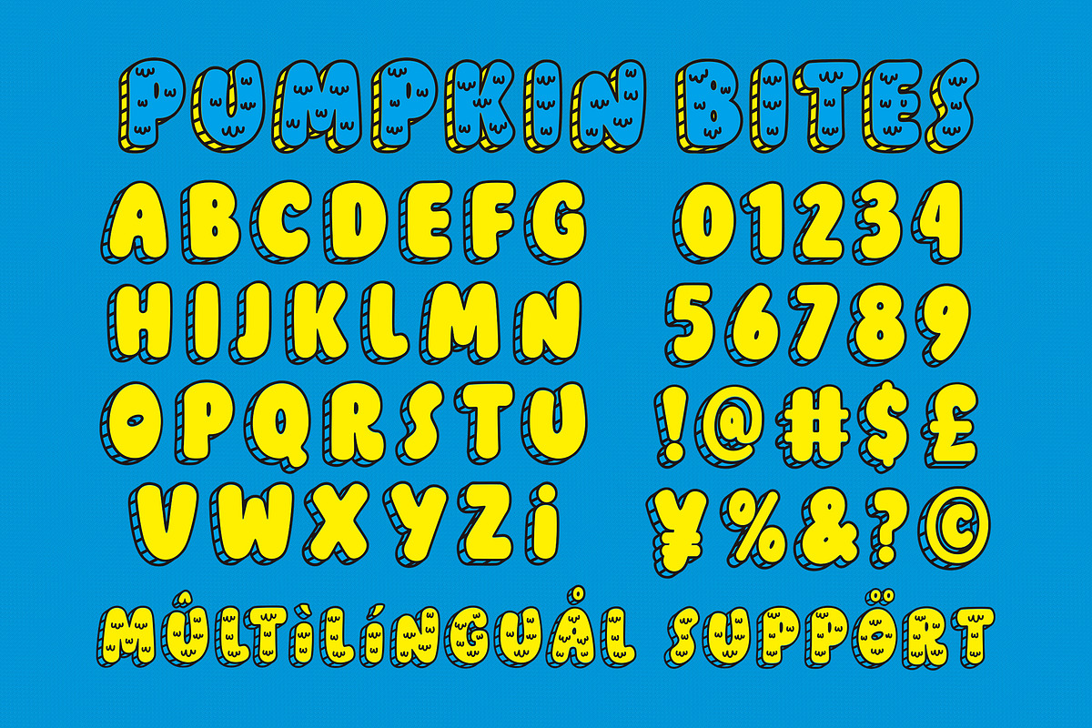 50% Pumpkin Bites - Playful Font, a Sans Serif Font by Four Lines Std. (Photo 7 of 10)