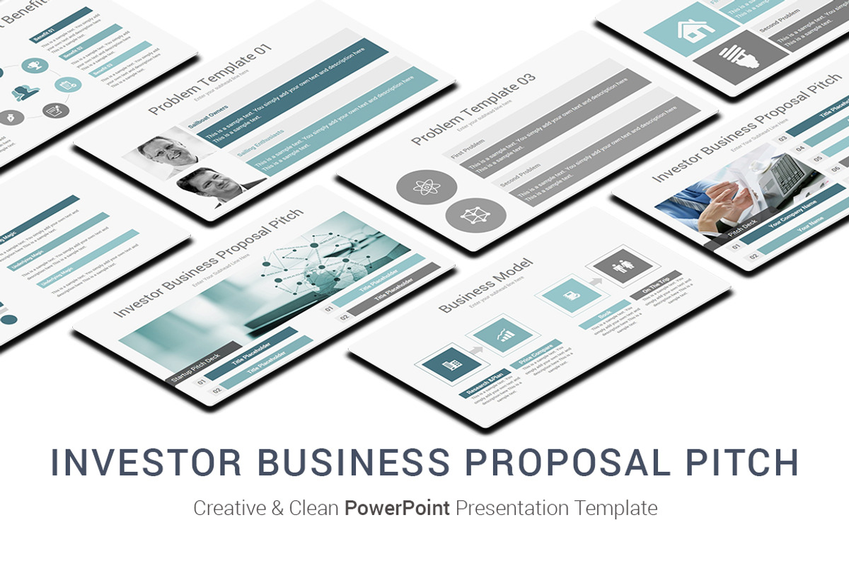 Investor Business Proposal Pitch, a Presentation Template by OceanArt (Photo 2 of 17)