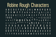 Robine Rough, a Sans Serif Font by Craft Supply Co. (Thumbnail 8 of 8)