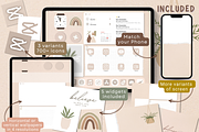 Latte Creme iOS Wallpaper Icon Pack, a Wallpaper Graphic by BeeRubby (Thumbnail 2 of 9)