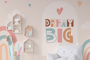 Boho Rainbow Baby Font, a Sans Serif Font by arausidp (Thumbnail 4 of 5)