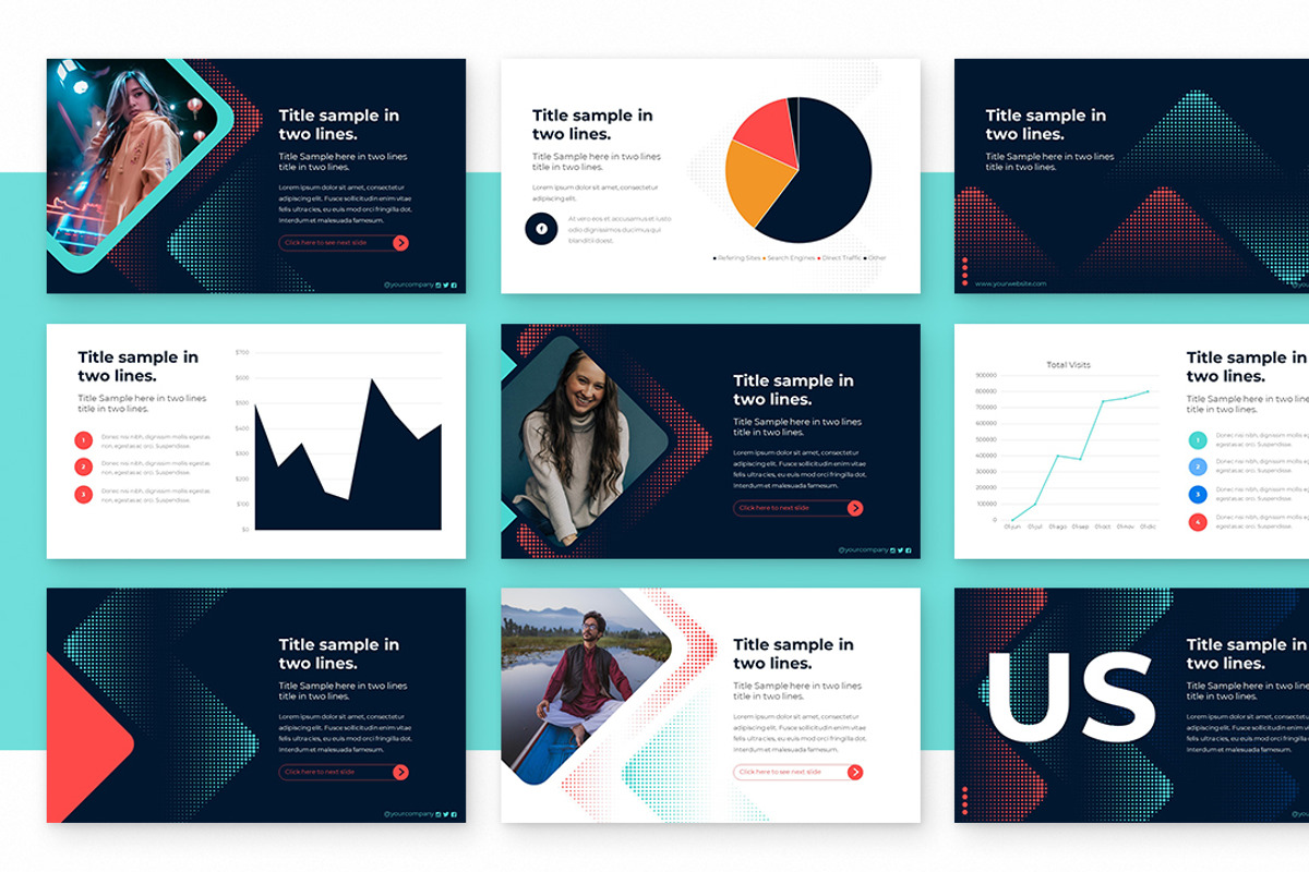 Range Point Powerpoint Presentation, a Presentation Template by Zacomic Studios (Photo 5 of 9)