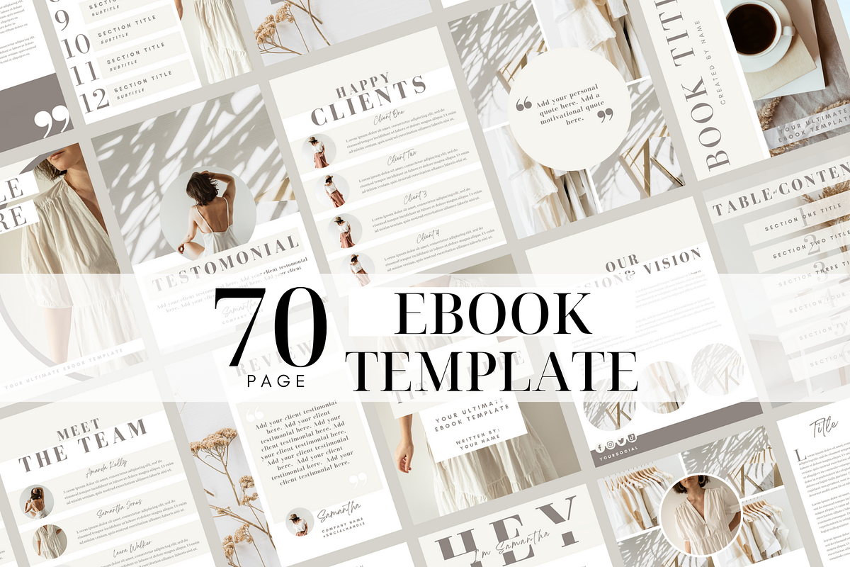 Ebook Creator Canva, a Magazine Template by Oh So Social Boutique (Photo 2 of 6)