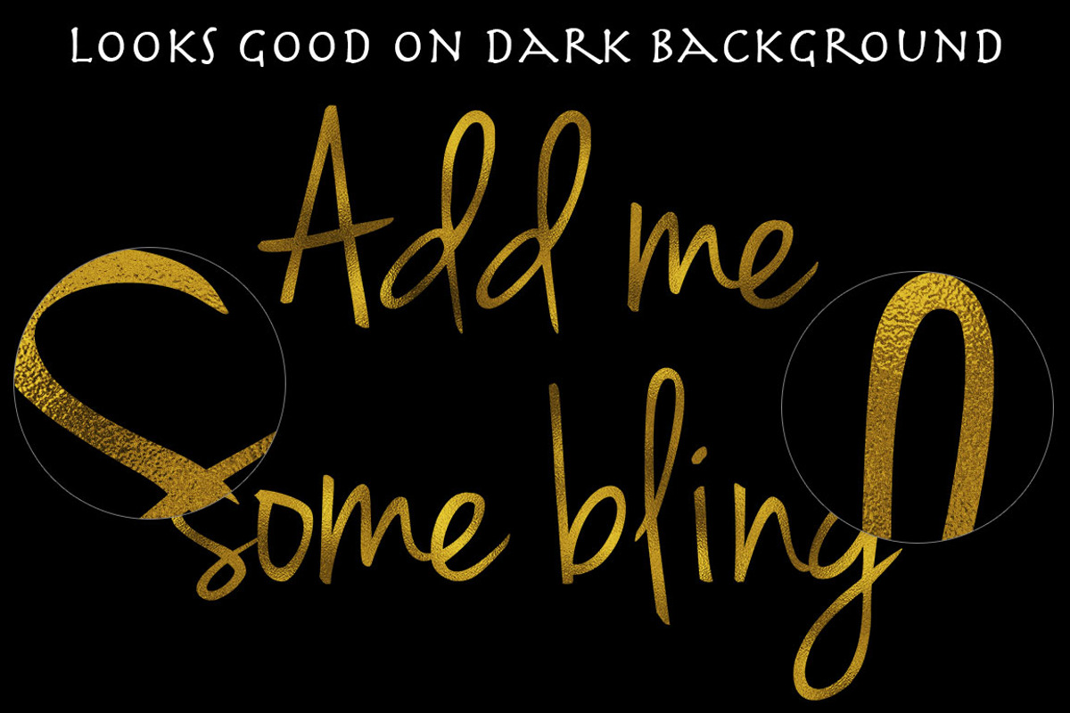 Aurelie-Gold Sheet Texture Effect V1, a Layer Style Add-On by Made by Mancie (Photo 3 of 5)