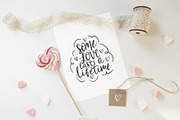 Handlettered Valentine's Love Quotes, an Illustration by Michèle Kae (Thumbnail 7 of 10)