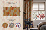 Retro geometry seamless pattern set, a Pattern Graphic by Momosama Studio (Thumbnail 2 of 5)