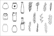 Floral and rustic elements pack, an Object Graphic by mcherevan (Thumbnail 6 of 9)