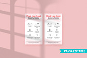 Plant Care Card Template, a Templates & Theme by Snapybiz (Thumbnail 4 of 10)