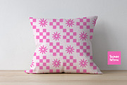 Checkered Flowers Patterns Volume 2, a Pattern Graphic by Yasmine Patterns (Thumbnail 10 of 10)