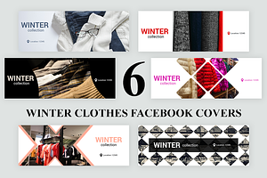 6 Winter Clothes Facebook Covers