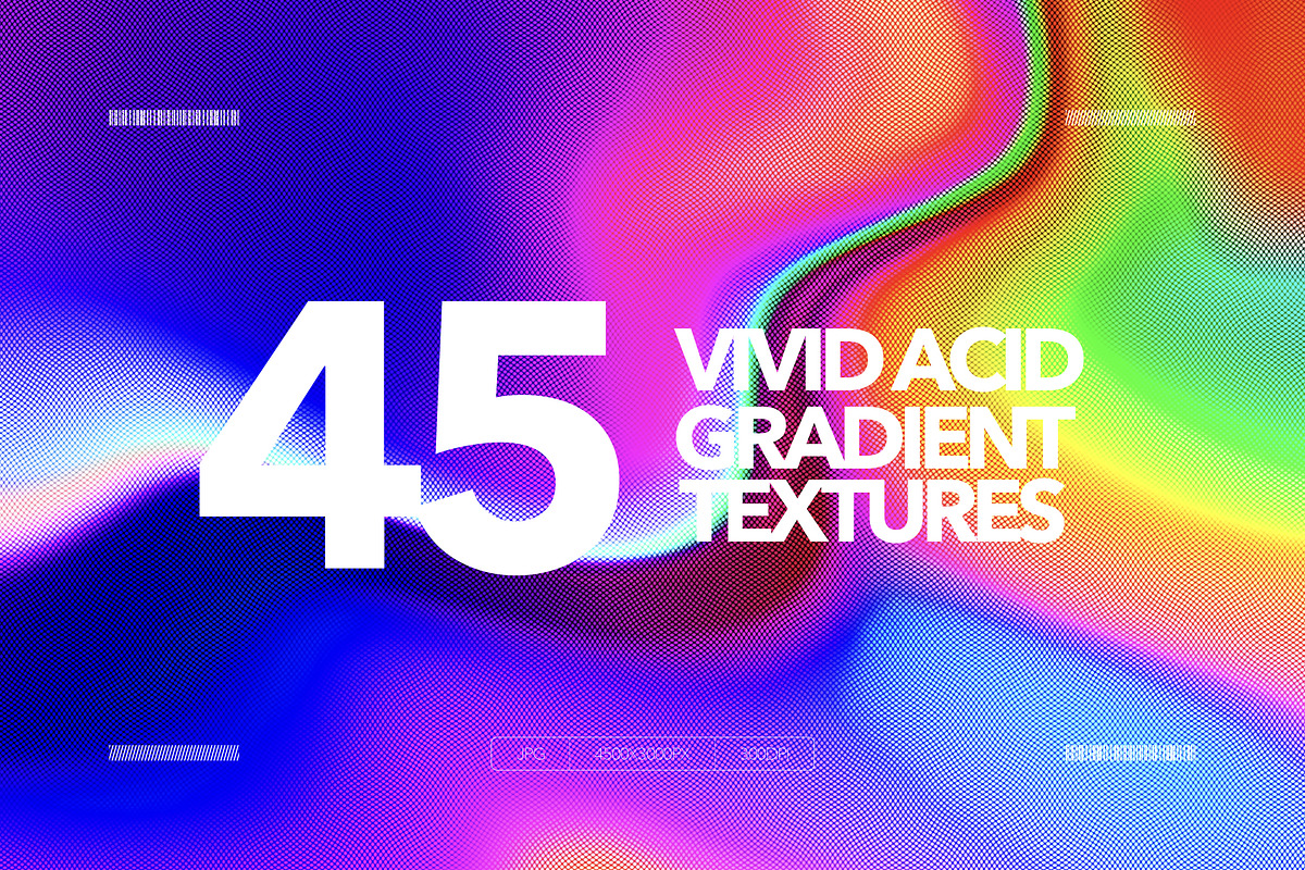 Vivid — Acid Gradient Textures, a Background Graphic by Milka (Photo 1 of 8)