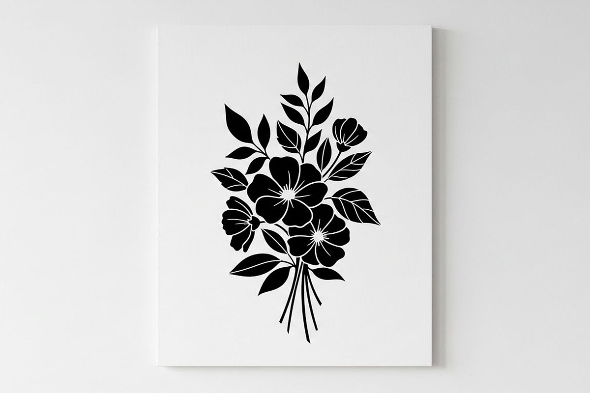 50 Floral Nature Vector Illustration, an Illustration by Gaye Art (Photo 6 of 51)