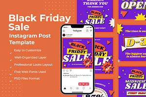 Black Friday Instagram Post