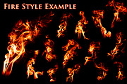 22 Smoke and Fire Brushes & PNG, a Brush Add-On by xresch (Thumbnail 2 of 6)