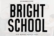 Bright School, a Script Font by FreshTypeINK (Thumbnail 1 of 8)