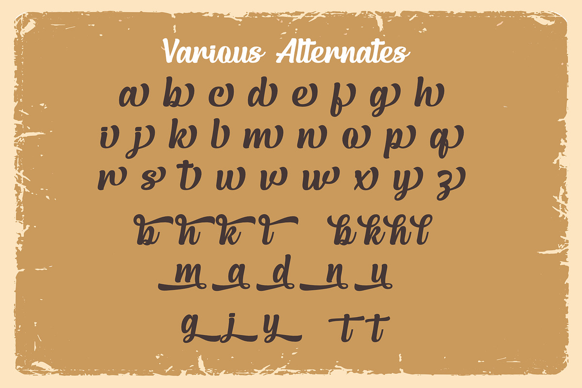 Autentica, a Script Font by eknojistudio (Photo 5 of 8)