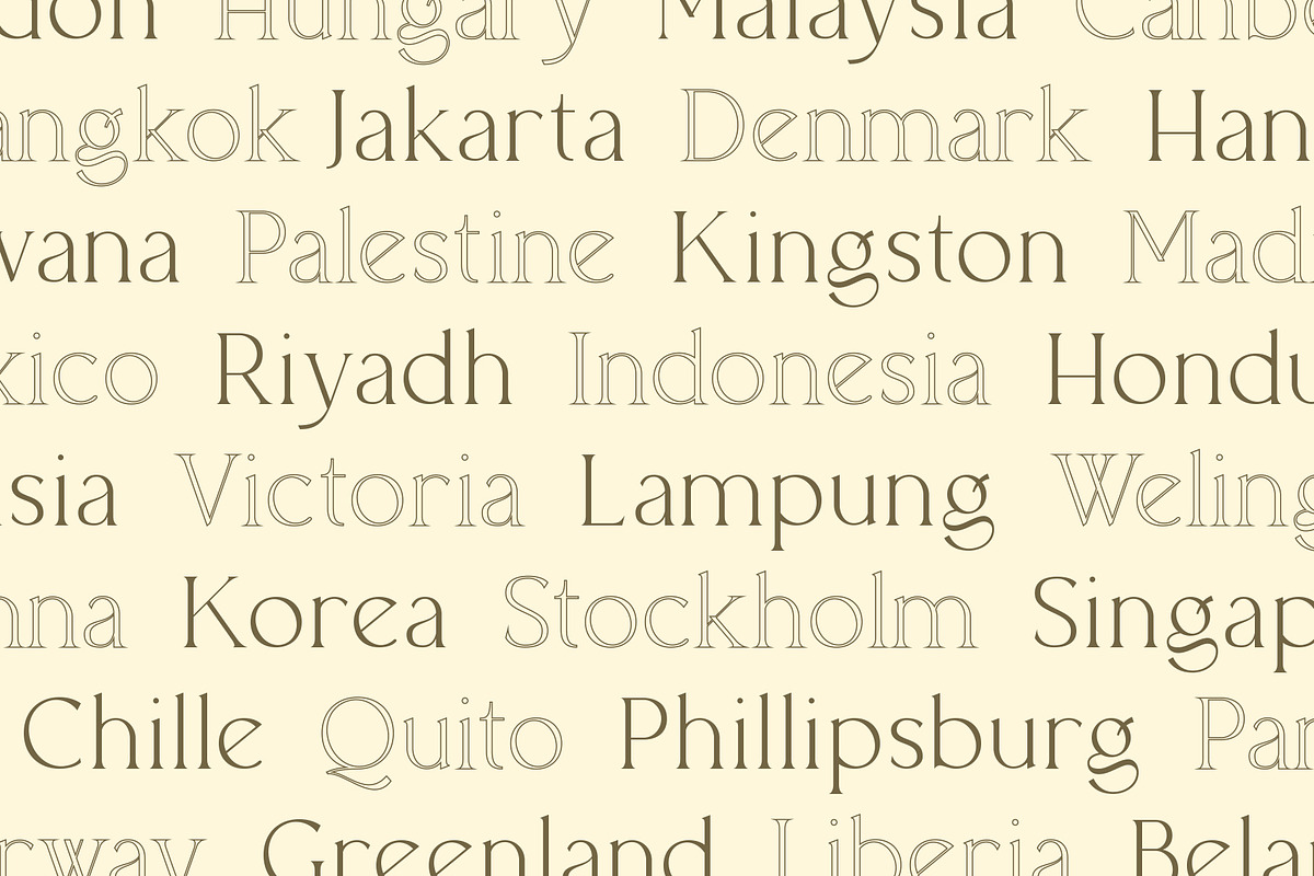 Allenia Serif - Modern Font, a Serif Font by Youthlabs Studio (Photo 7 of 21)