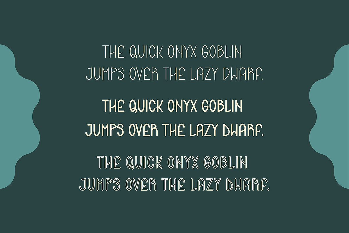 Lakeside: An All Caps Typeface, a Font by Megan Mahfoud Studio (Photo 2 of 8)