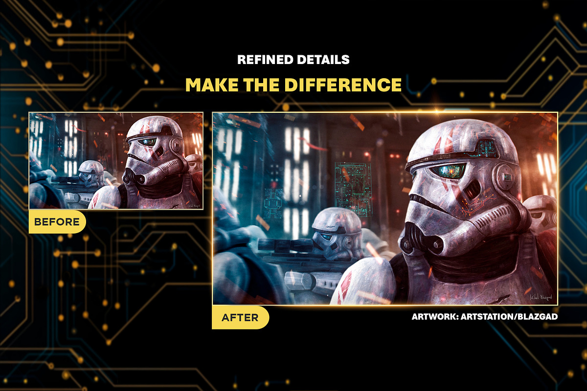 140+ High-Tech Circuits Overlays, an Object Graphic by Mikel Blazgad (Photo 5 of 10)