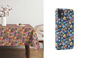 6 Whimsical Floral Seamless Patterns, a Pattern Graphic by Ninterints (Thumbnail 13 of 14)