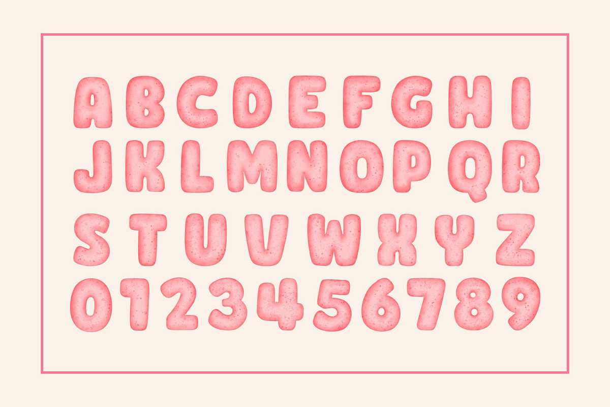 Fox Dainty Color Font, a Symbol Font by Fox7 By Rattana (Photo 6 of 9)