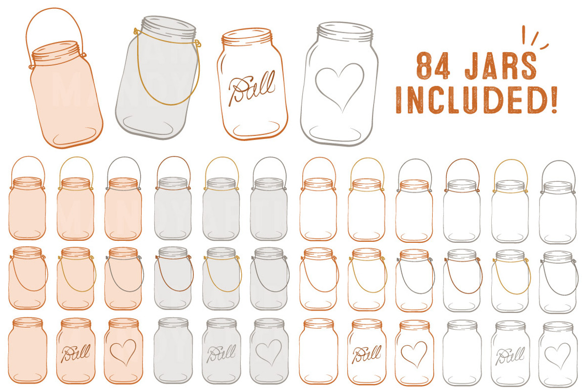Pumpkin Jar Vectors & Clipart, an Illustration by Amanda Ilkov (Photo 4 of 4)