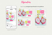 Fitspirations - Social Media Pack, a Social Media Template by Numszky Creative (Thumbnail 3 of 5)