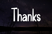 Starnight | Script Font, a Script Font by Scratchones (Thumbnail 9 of 9)